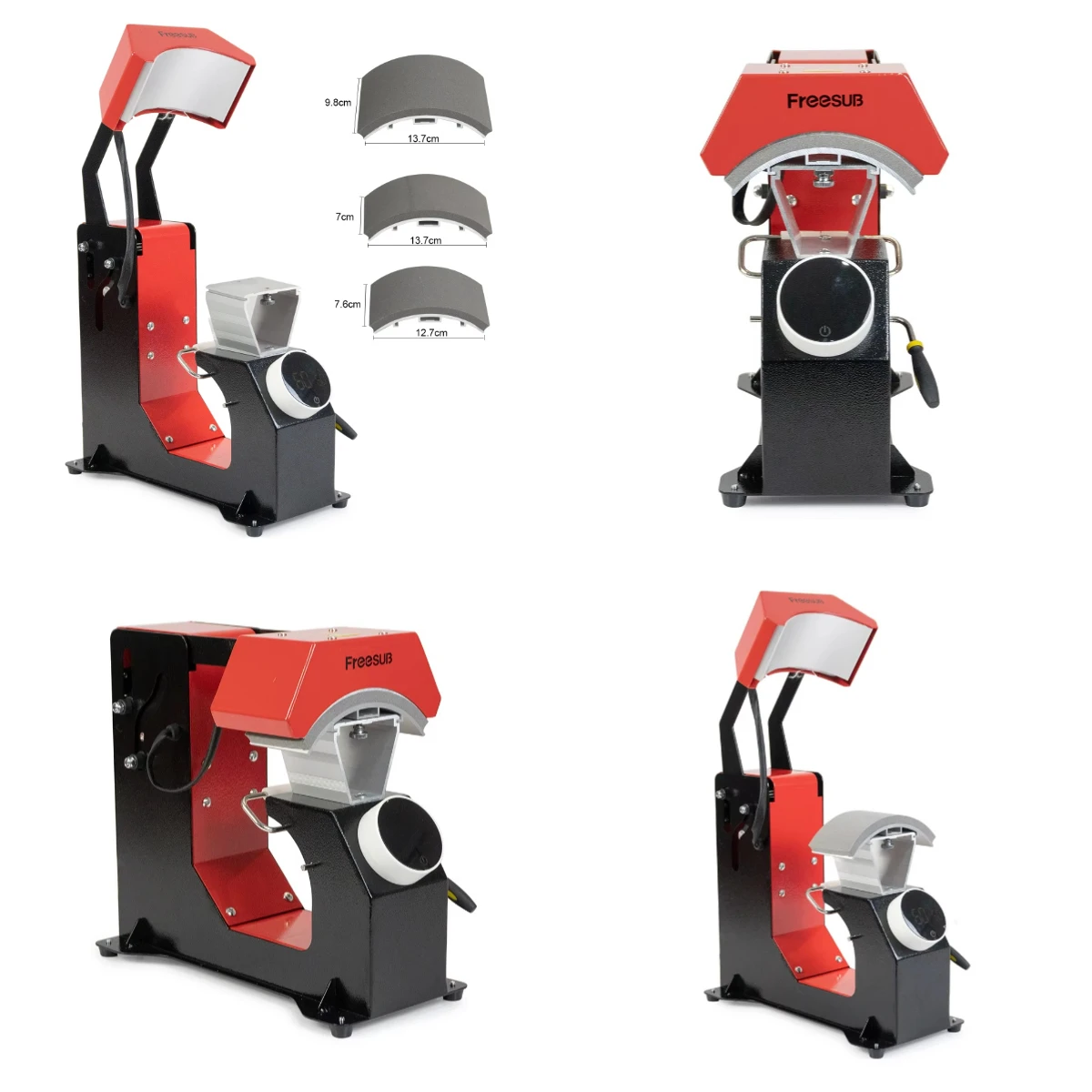 

WJW Easy to Operate Automatic 3 in 1 Hat Cap Heat Press Printing Machines F136