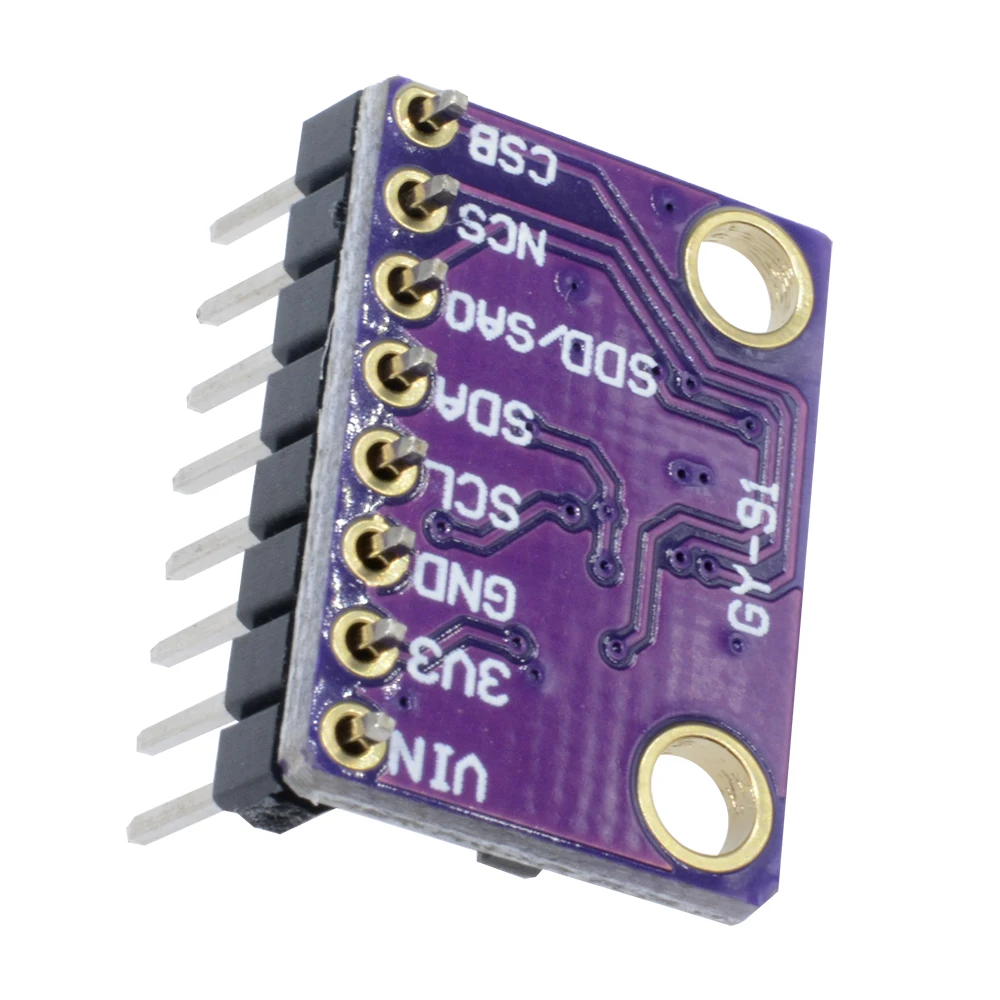 MPU9250+BMP280 Module GY-91 SPI IIC/I2C 10DOF Accelerated Gyro Compass 9 Axis Sensor Board Module Flight Control Sensor