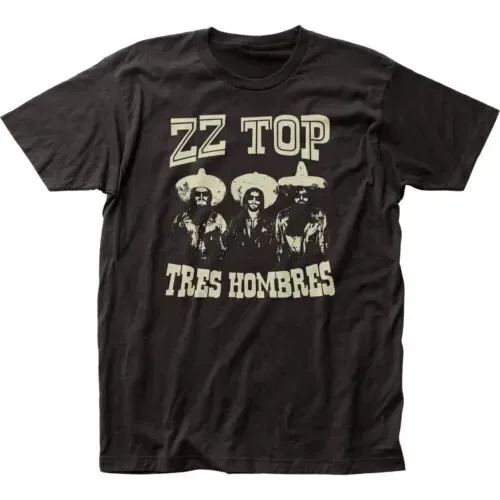 

ЧЕРНАЯ футболка ZZ Top Classic Rock Band с лицензией концертного тура