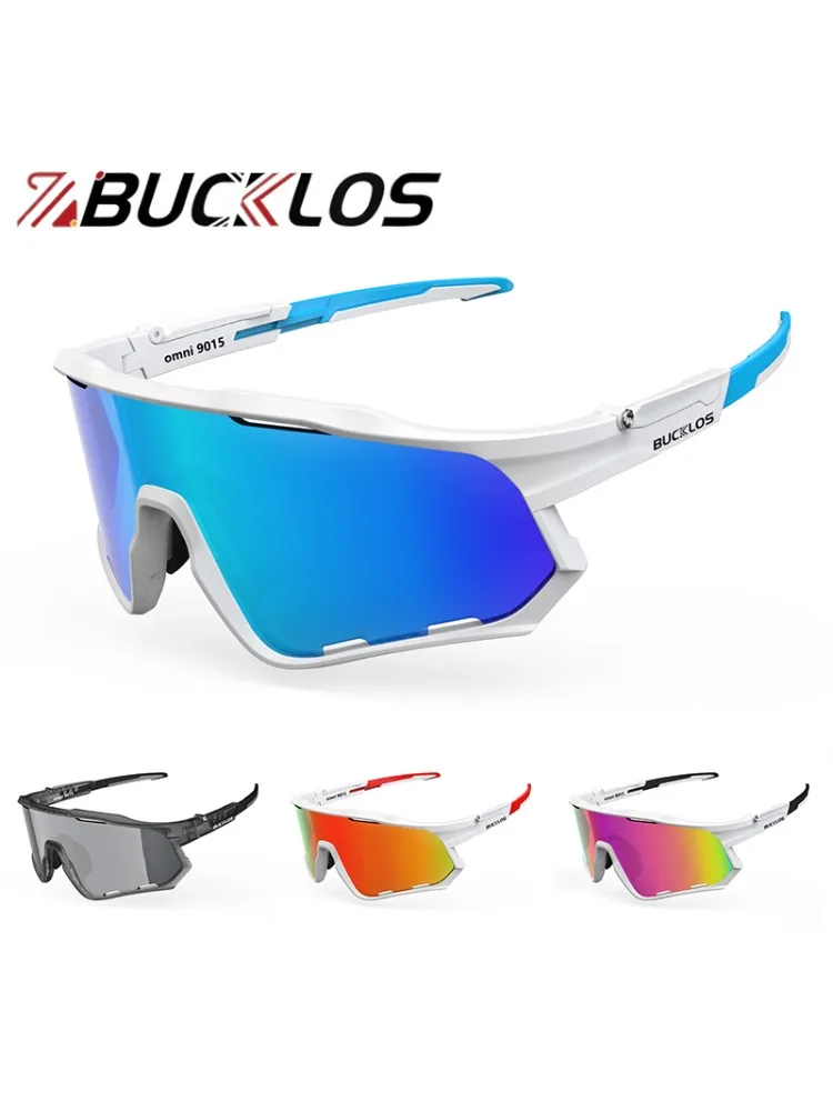 AliExpress NONE BUCKLOS UV400 Polarsized Cycling Goggles Road Mountain Bike Sunglasses TR-90 Frame Outdoor Cycling Eyewear Unisex Sports Glasses