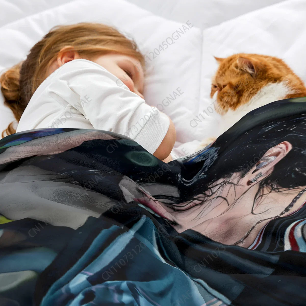Custom SKZ Felix Blankets Warm Flange Blankets Soft And Comfortable Blanket Picnic Blanket
