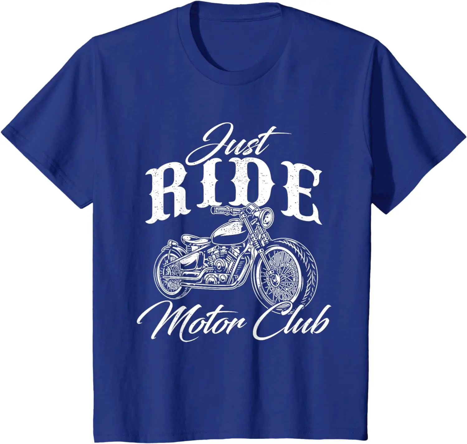 Just Ride Motor Club - Biker Motorcycle Rider T-Shirt