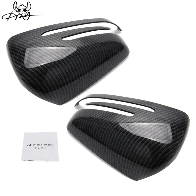 Car modification for Mercedes-Benz W204 X253 W213 W222 rearview mirror cover rearview mirror protective cover carbon fiber