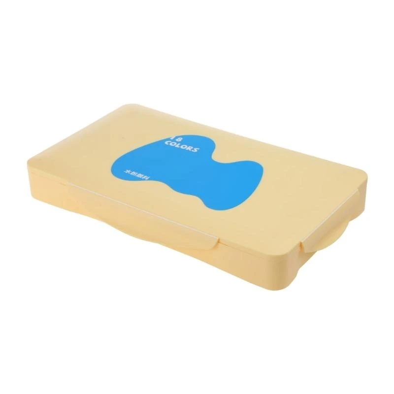 

Портативный набор акварельных красок для чехла, набор пигментов для гуаши Art 30 мл, 18 цветов для начинающих студентов