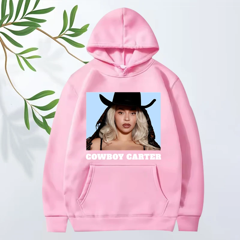 Beyoncé Cowboy Carter classic fashion hoodie 2025 men ’s women vintage Long sleeve Sweatshirt with print oversized hoodie unisex