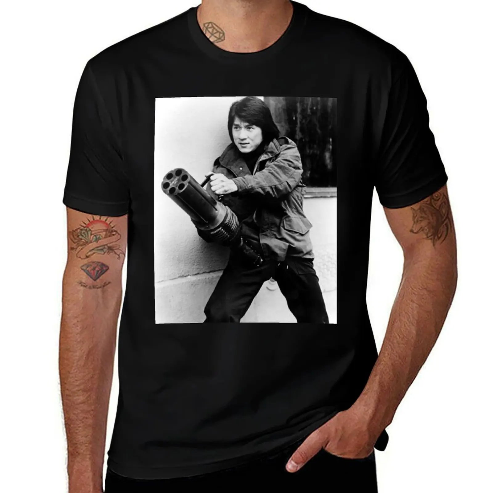 Jackie Chan T-Shirt Thanksgiving Day Tee Top