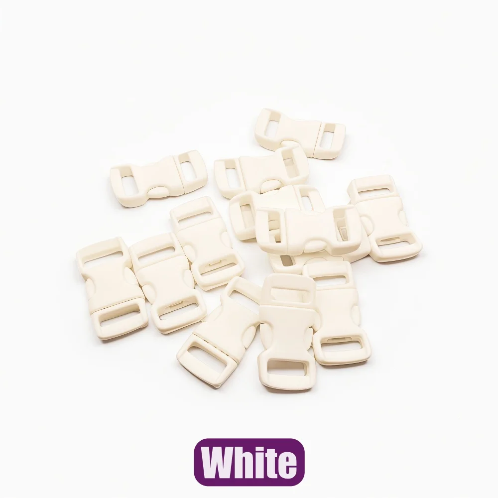 500Pcs Plastic Side Release Buckle for DIY Accessories