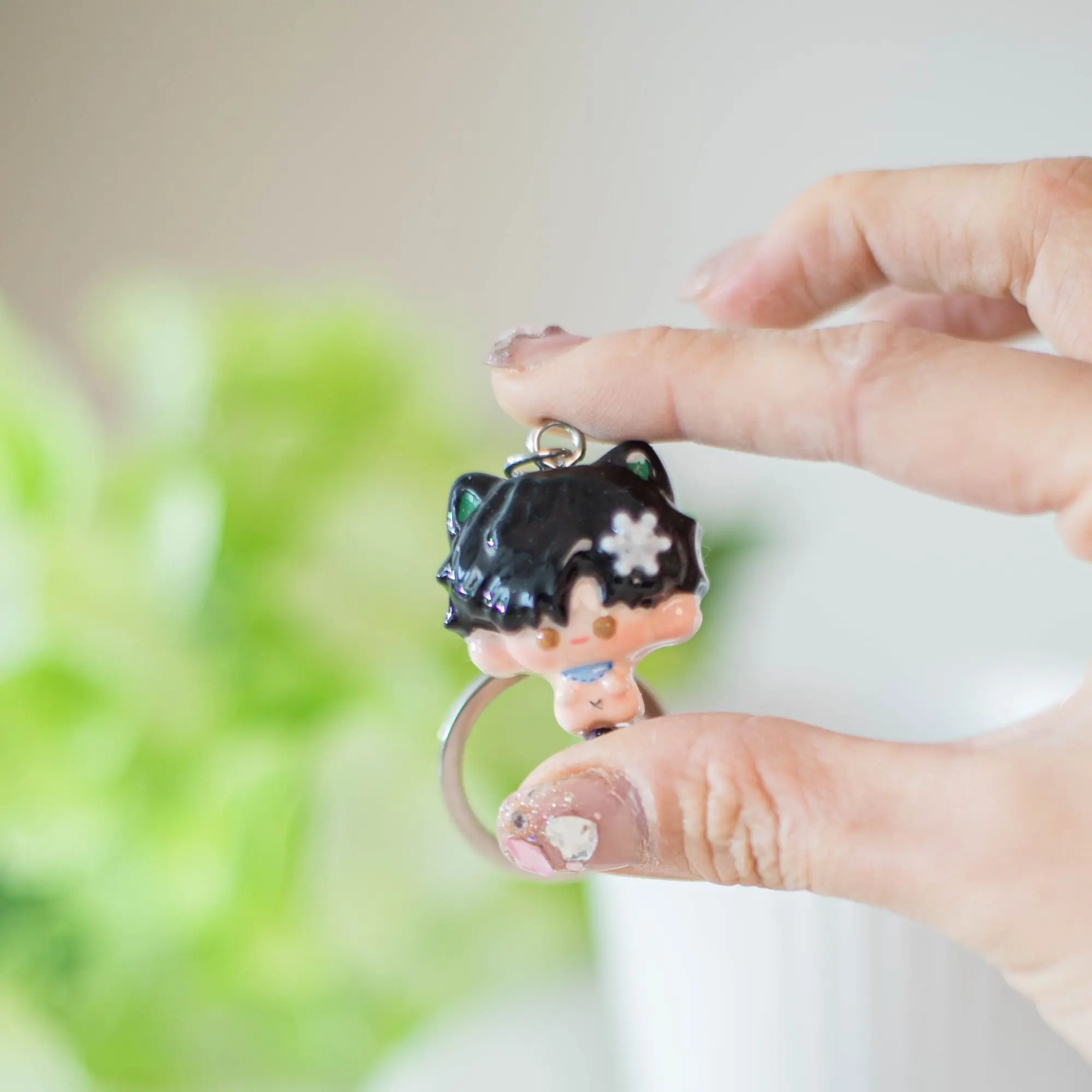 Amor e espaço profundo xavier zayne rafayel sylus bonito kawaii anime periférico chaveiro criativo personalizado dos desenhos animados pingente presente