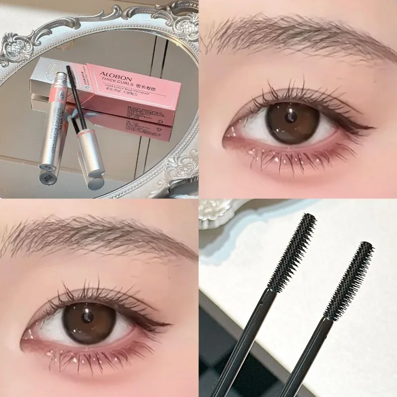 이크업Charming Eye Black for Women Waterproof and Sweat Proof Fiber Long Curling and Non Dizzy Dyeing Fine Combed Makeup for Female