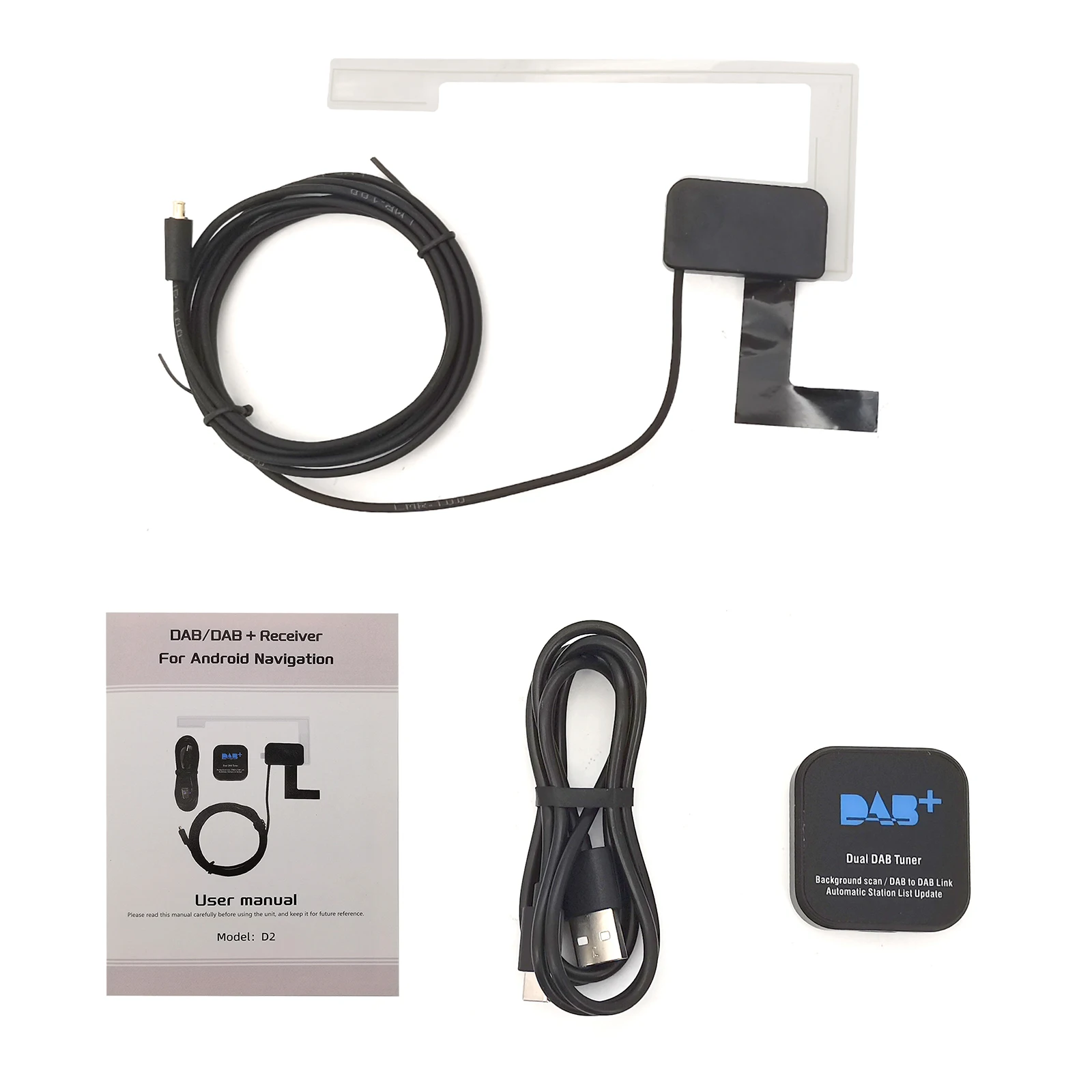 JOYING Universal Android Car Auto Radio Stereo Head Unit DAB Antenna Digital Audio Broadcasting DAB+ USB Antenna