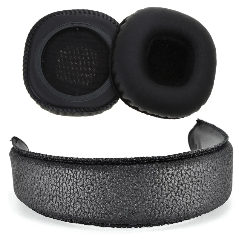 

Easily Replaced Ear Pads HeadBeams for Mid Headphone Thicker Foam Covers Breathable Earpads Sleeves Headband Cushion