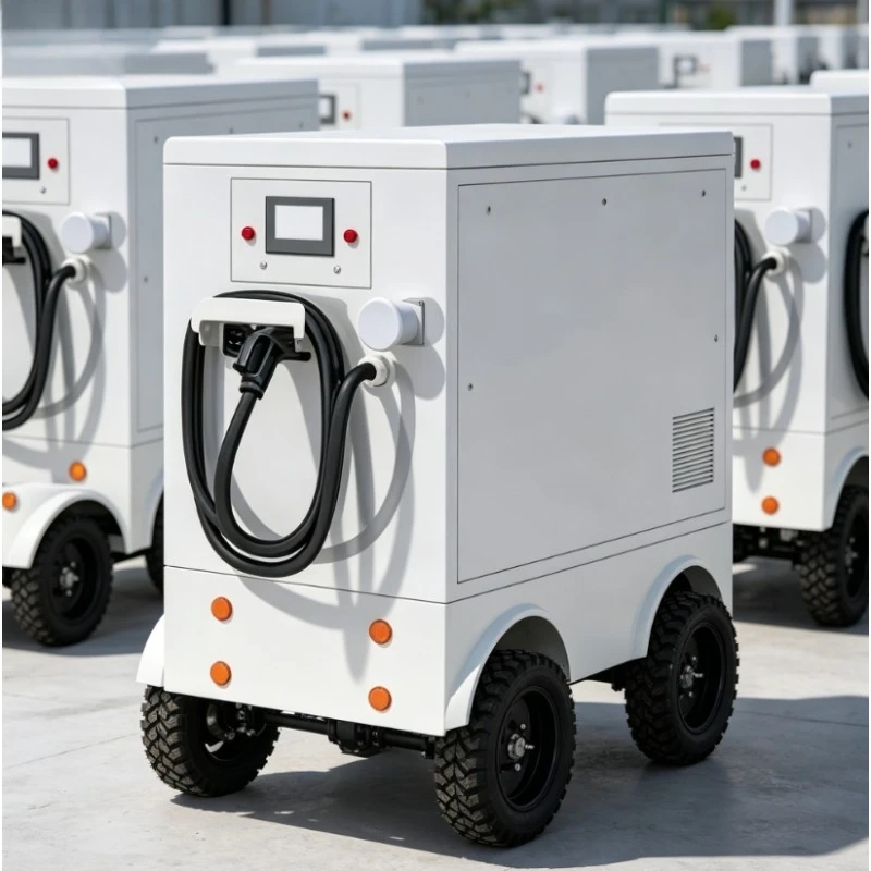 Customized 80‑120KW 143kWh Mobile Energy Storage EV Charging System AC/DC for Electric Vehicles Charging Pile
