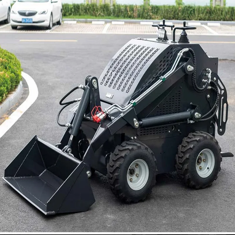 جرافة انزلاقية ذات توجيه مع كلا من الطاقة والمرونة، تساعد على تحسين كفاءة التشغيل