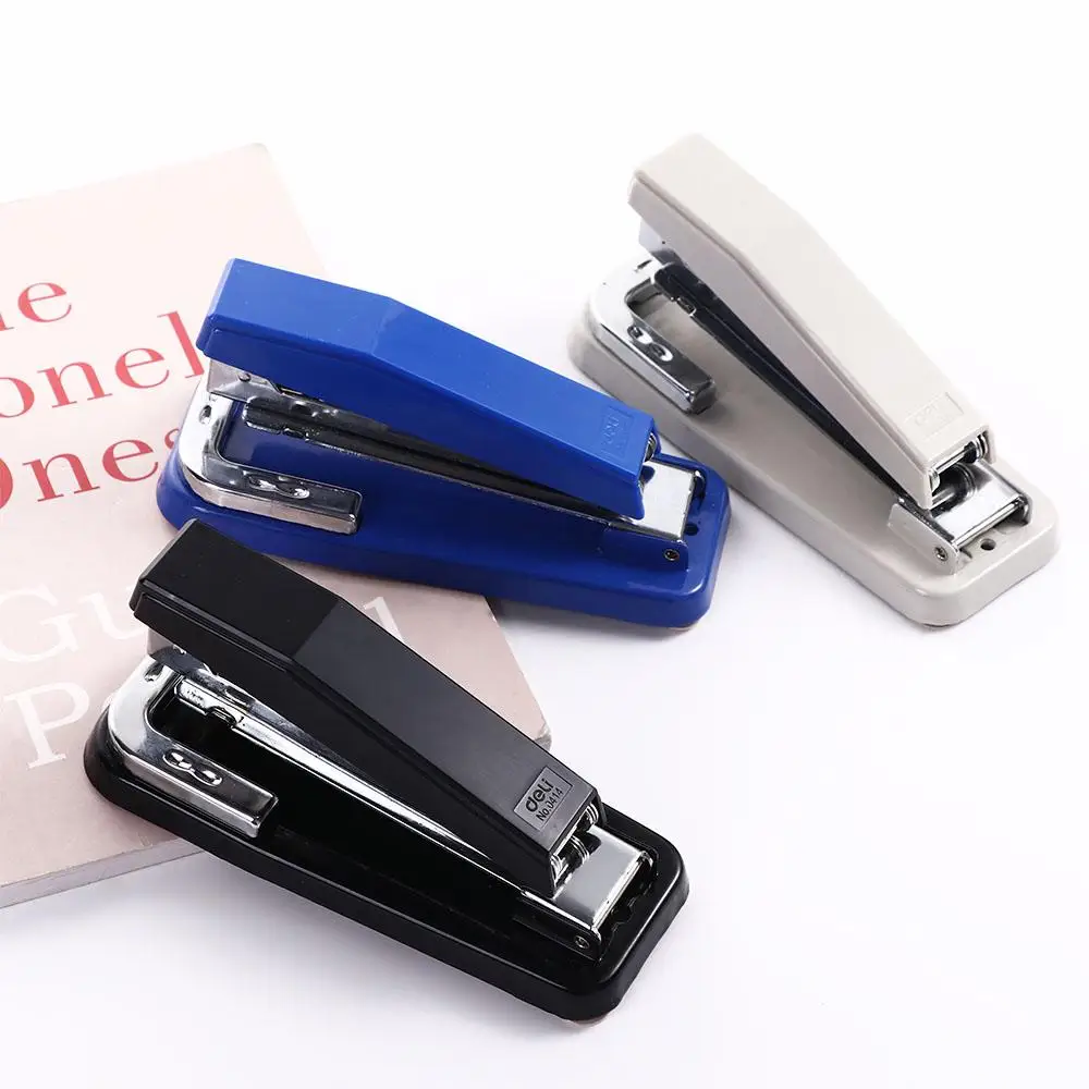 School Office Supplies Office Accessories Bookbinding Supplies Paper Staplers Heavy Duty Stapler 360° Rotatable Stapler