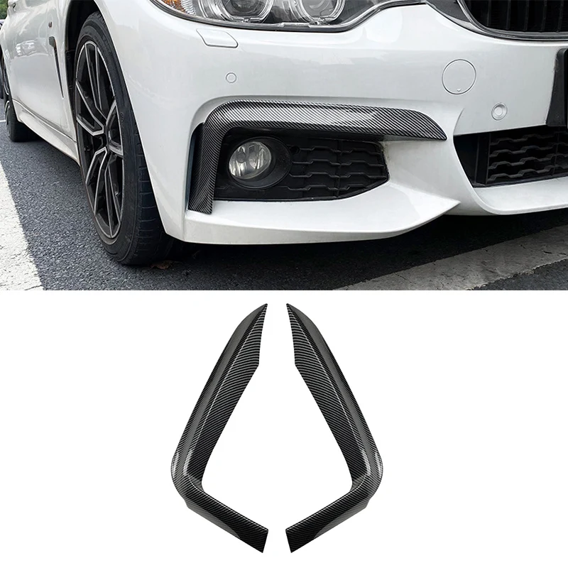 Für bmw 4 series f32 f33 f36 420i 428i m-sport 2007-2015 Front stoßstange Spoiler Splitter Entlüftung Nebels chein werfer Kühlergrill verkleidung