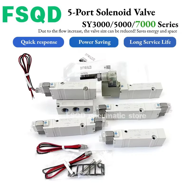 

SY7140 SY7240 SY7340 SY7440 SY7540-3DZD 4DZD 5DZD 6DZD 3DZE 4DZE 5DZE 6DZE 5MZD 6MZD 3 4 5LZD GZD Solenoid Valve SY7000
