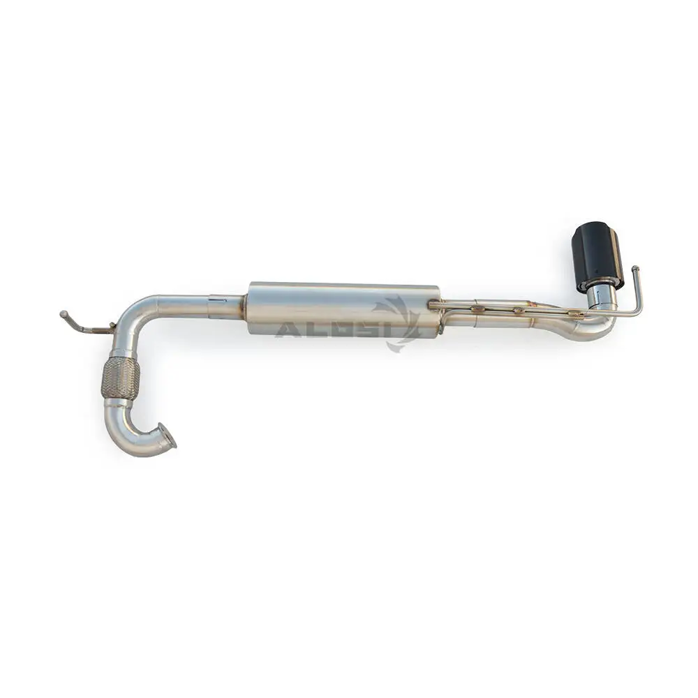 

For Mercedes Benz Smart W453 Exhaust Cat Back 1.0/0.9T 2015-2021 Stainless Steel Exhaust Medium Exhaust Tip Cat Back Exhaust