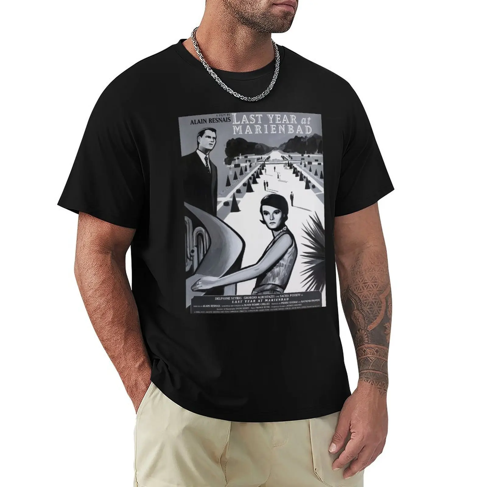 

Last Year at Marienbad T-Shirt clothes vintage anime shirt plain mens designer t shirt