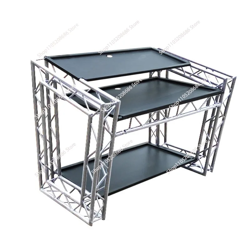 Aluminum Folding Mobile for DJ Booth  Booth Trussing Stand for Night Club