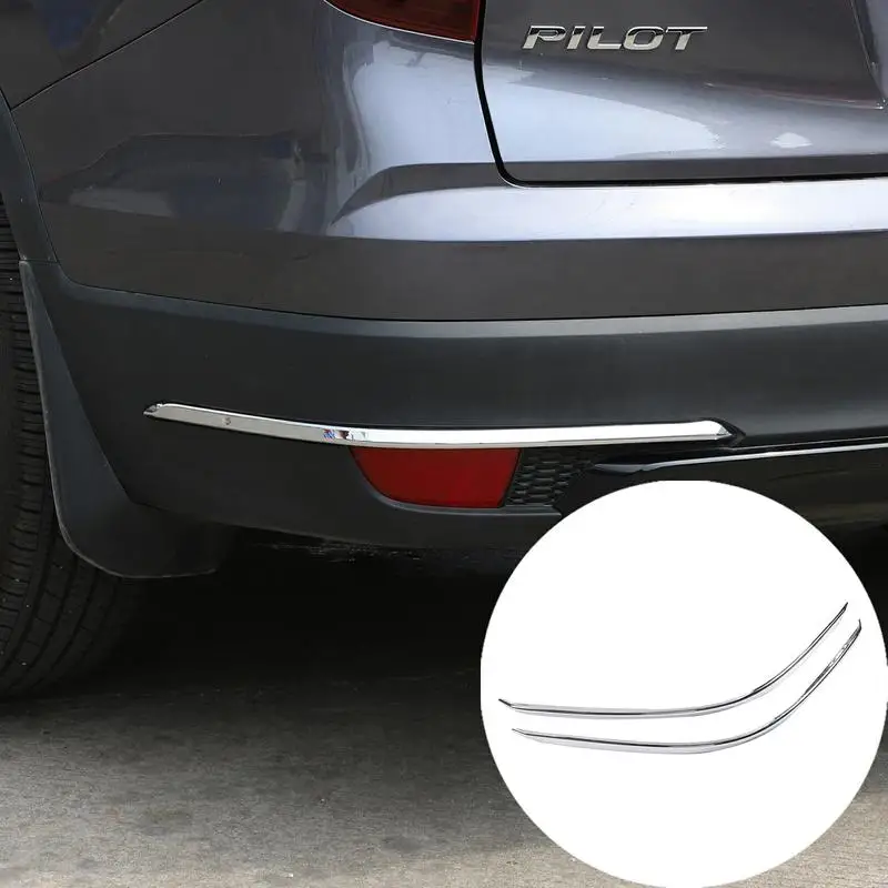 

For Honda Pilot rear fog light strip Car rear fog light strip Car decoration accessories ABS bright light 2pcs 2019-2022