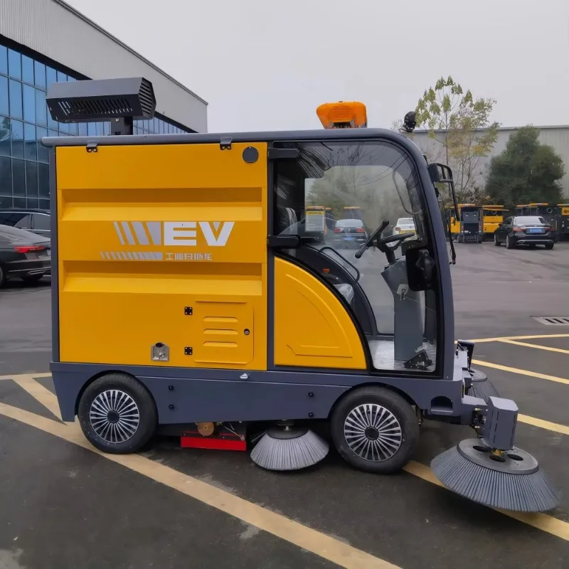 Customized 2026 Ride-On Electric Floor Sweeper Machine New Hot Selling For Parking Lot Garden Farm Warehouse Road Sweeping