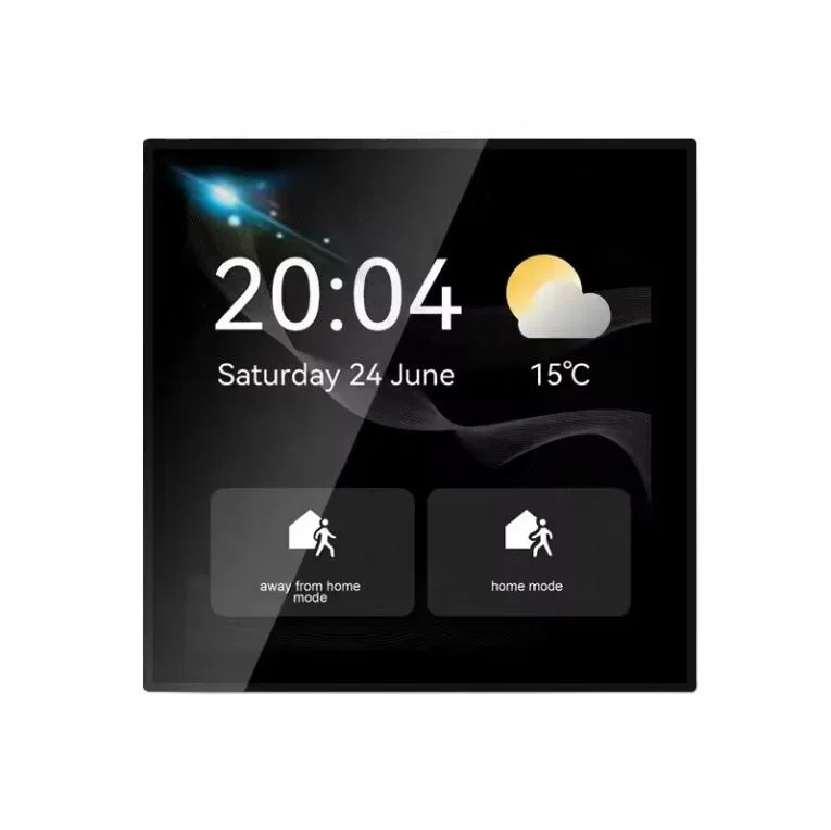 Smart Home Gateway Smart Home Center Screen with Scene Controls
