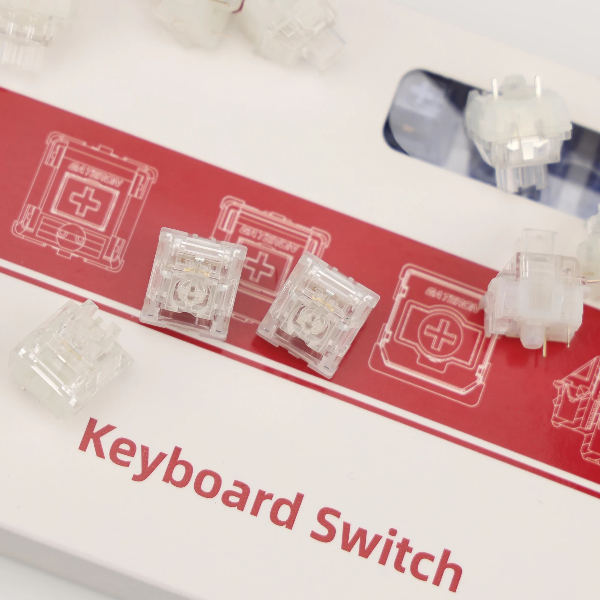 TTC Frozen Switch V2 Silent Linear Switches 3-Pin 39gf Trigg