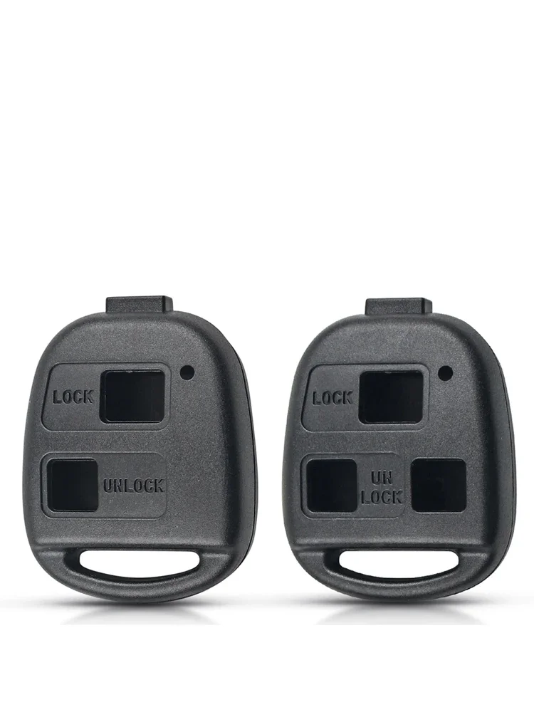 Dandkey-Coque de clé à distance sans étui à lame, 2/3 boutons, Lexus Jas300, Jas350, Jas400h, SCturquoise, GX470, LS400, GS300, ES300, ES330, LX470