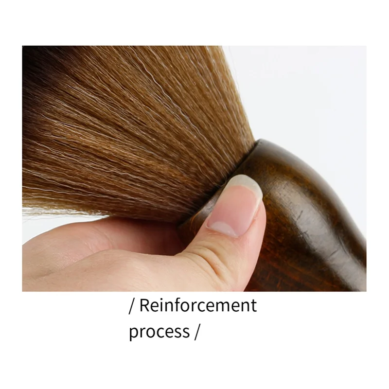 فرشاة تنظيف الخشب الصلب المضادة للكهرباء الساكنة من CABE لملحقات الفراء الناعم المقاومة للغبار ولوحة مفاتيح الكمبيوتر