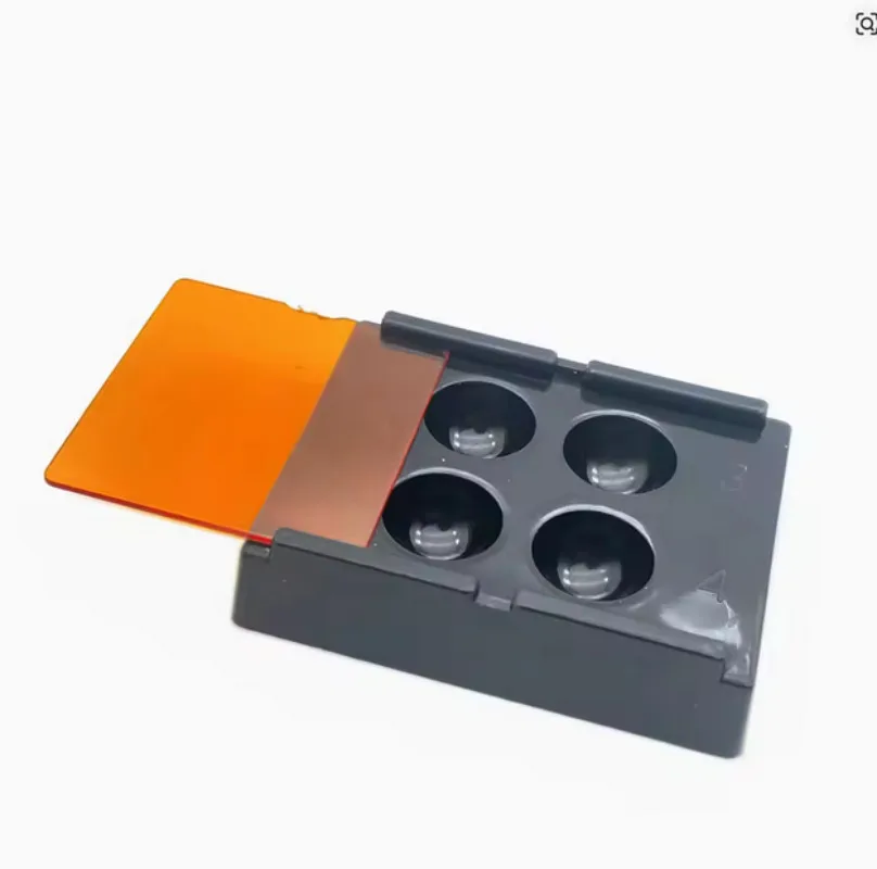 Dentistry Light Shielding Box Resin Protect Store Mixing Box 4/8 Holes Composite Lens Hood Anti Light Oral Cavity Nursing Tools