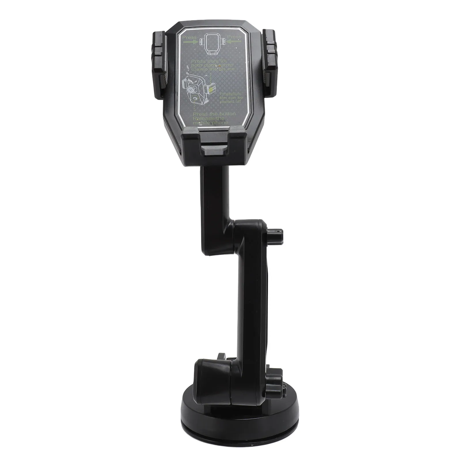 

Truck Phone Holder Mount Heavy Duty Cell Phone Holder for Truck Dashboard Windshield 16.9 Inch Long Arm Super Suction Cup Black