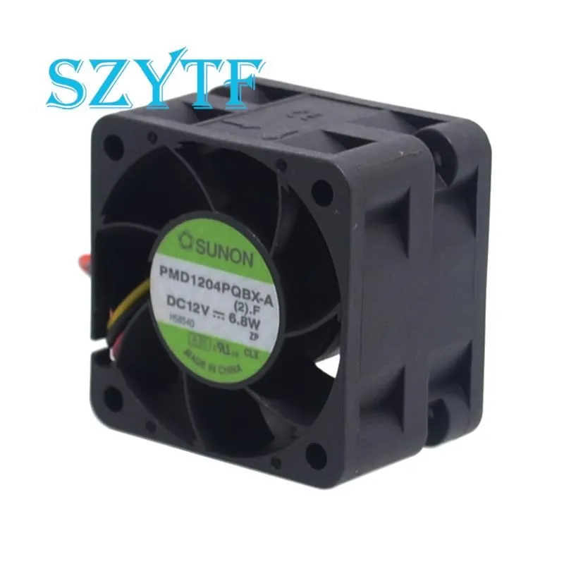 For Sunon PMD1204PQBX-A 4CM 40MM 4028 12V 6.8W High- Speed Server Cooling Fan 40*40*28MM