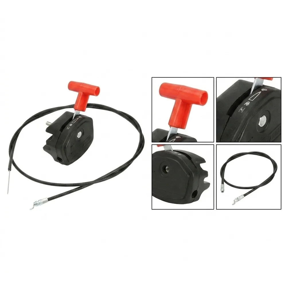 Throttle Control Cable Assembly H538850 for Walk Behind Lawn Mowers with Fray Resistant Outer Casing and Steel Core