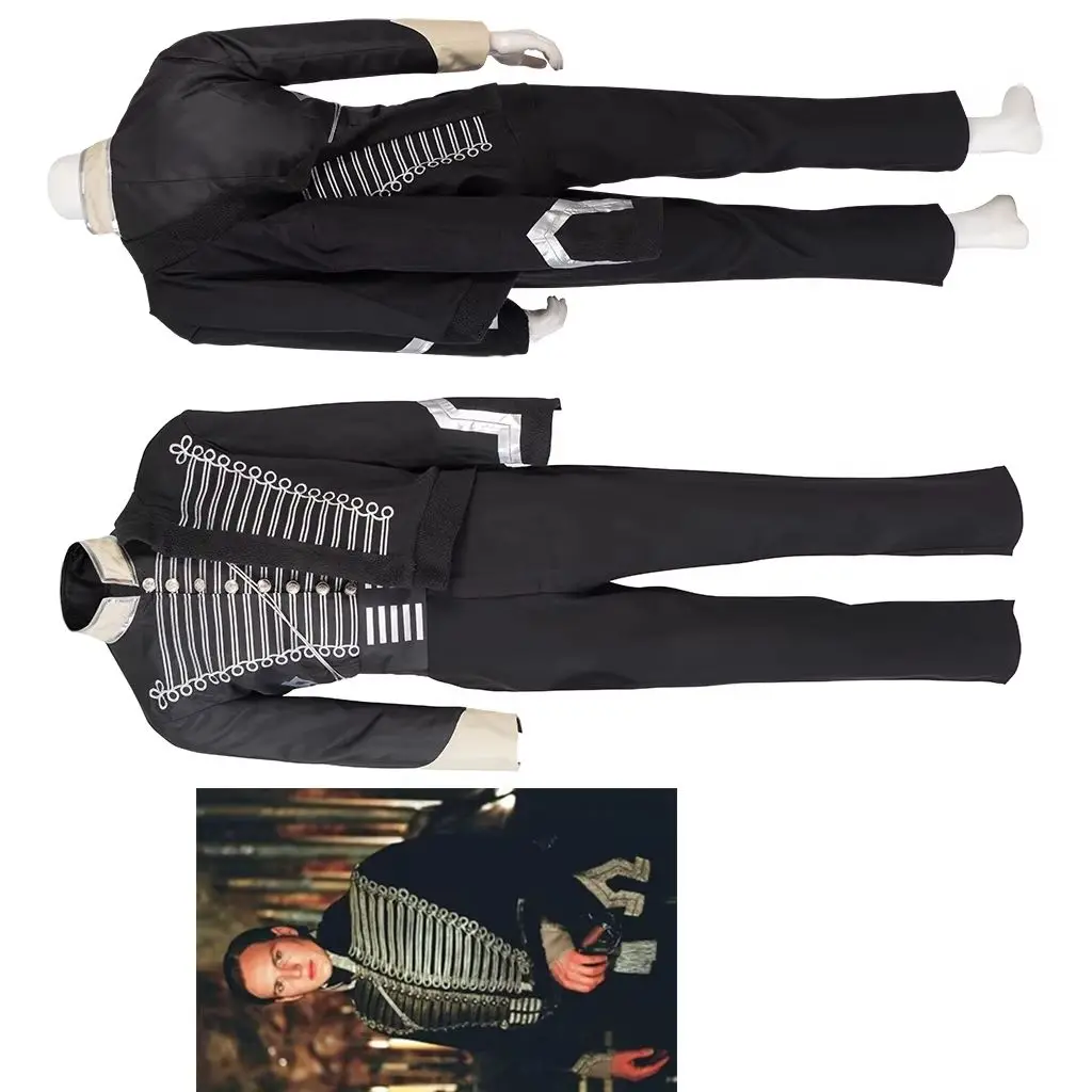 

The Phantom of the Opera Cosplay Viscount Raoul de Chagny Costume Men's Gothic Military Hussar Uniform Suit Theatre Halloween