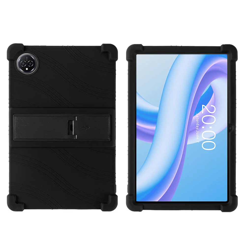 for Stand Case Teclast M50 Plus Tablet 10.1 inch Stand Cover Teclast M50plus Soft Silicone Kids Adjustable Stand Shell