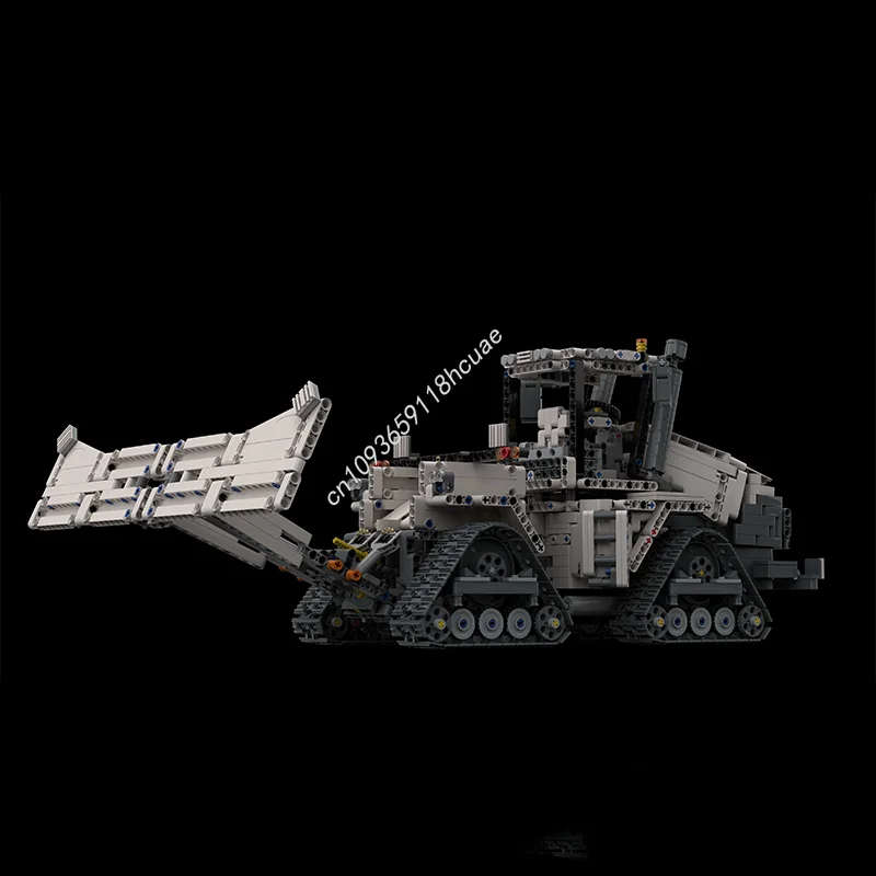 3254PCS MOC IH Quadtrac 620 with 6 Attachments Technics Stacking Block Play Models Building Set Adults Toys Hobby Collectible