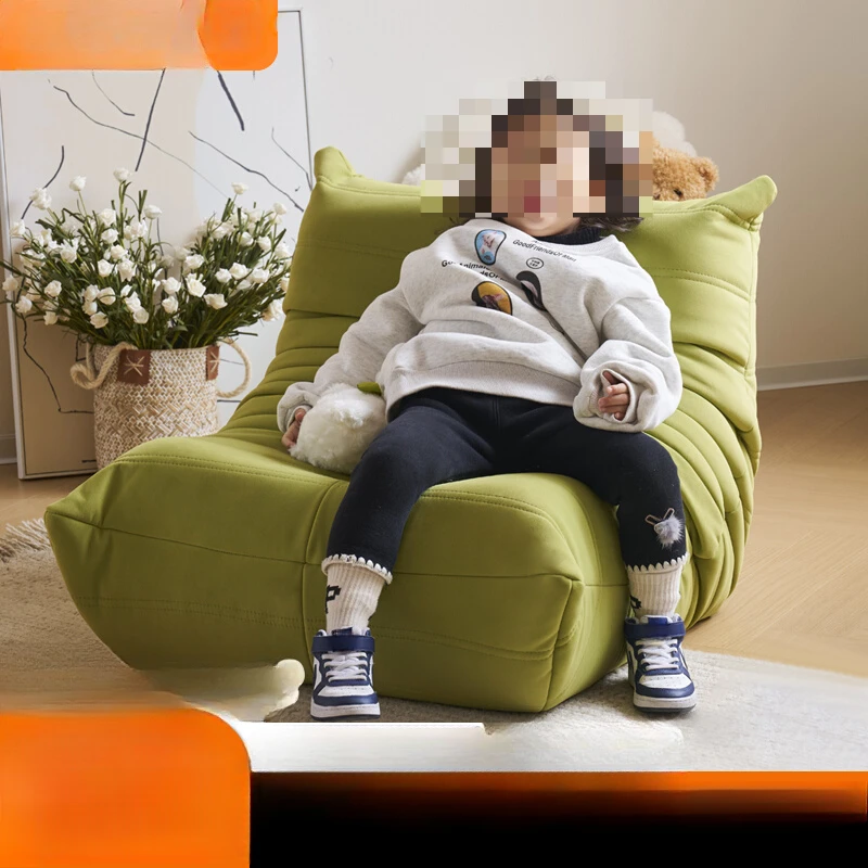 Caterpillar children's lazy sofa environmentally friendly cute baby seat reading area small stool Internet Nordic small sofa image 2