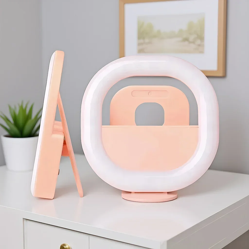 

Заполняющий светильник для мобильного телефона — светодиодный кольцевой светильник с регулируемой яркостью и зарядкой через USB