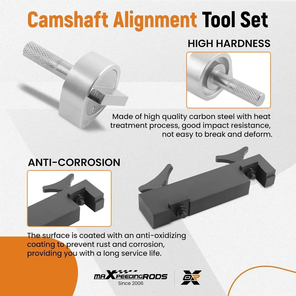 maXpeedingrods Engine Camshaft Alignment Timing Tool Kit for Land Rover Range Rover Sport Jaguar Discovry 4/5 V8 5.0 L V6 3.0L,