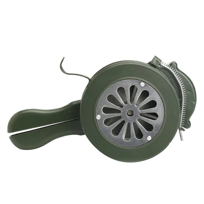 Emergency Hand Crank Siren Horn 110DB Manual Operated Warning School Shopping Fire Air Safety Alarm System