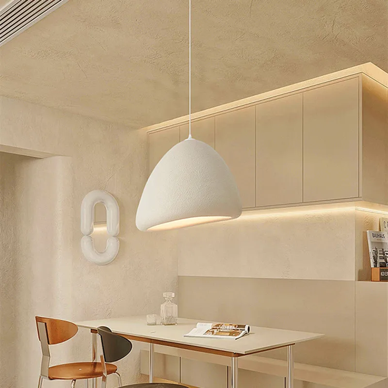 Imagem -04 - Lâmpada Pingente Japonesa Wabi Sabi Estilo Led Luz Branca Moderna para Cozinha Quarto e Sala de Estar Lustre para Decoração de Casa