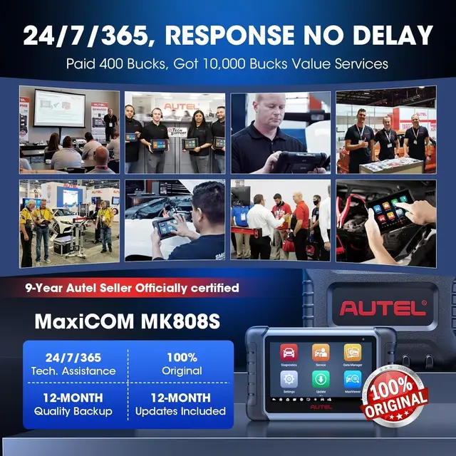 Autel MK808S ภาษาไทย สแกน ทุกระบบ รีเซ็ต 38+