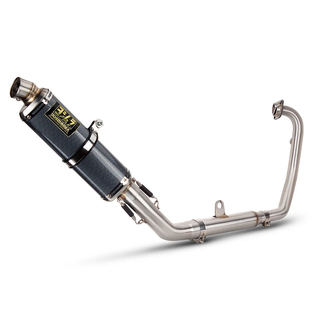 

For CFMOTO NK250 250SR 300NK 300SR Motorcycle Exhaust Escape Full System Modify Yoshimura Muffler Front Link Pipe With DB Killer