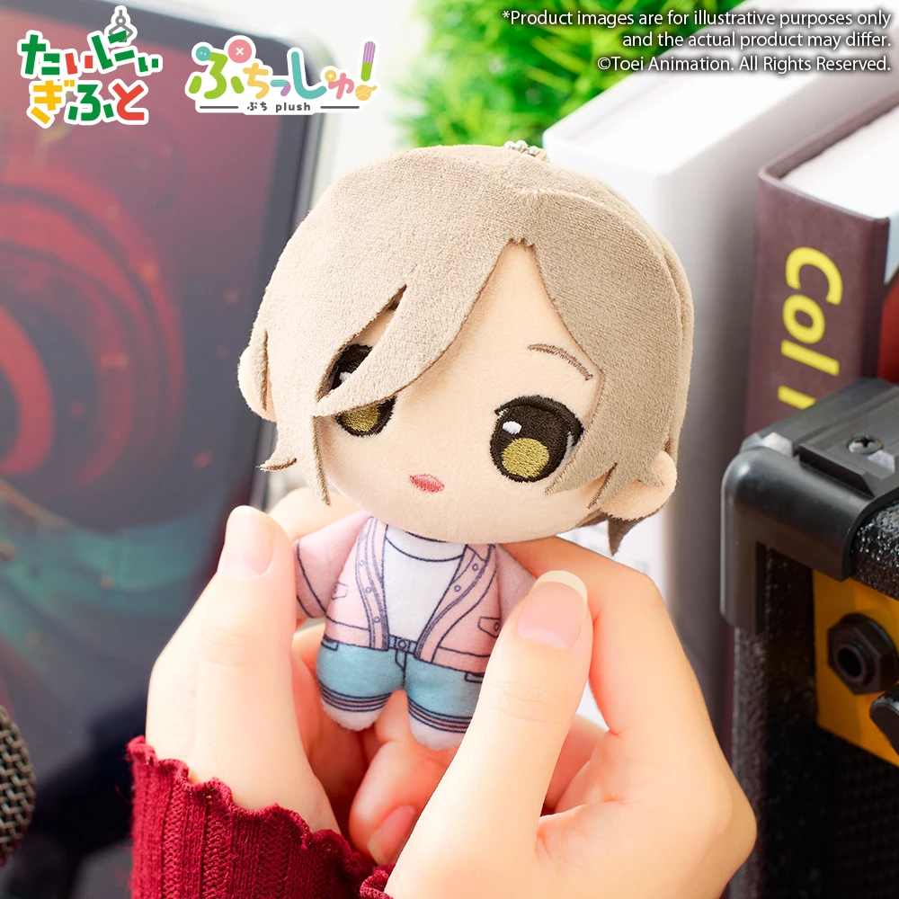 En Stock, muñeca de algodón de 12cm, banda de chica llorando, modelo de personaje periférico de animé, Mini juguetes de peluche, regalos sorpresa de cumpleaños para niña bonita