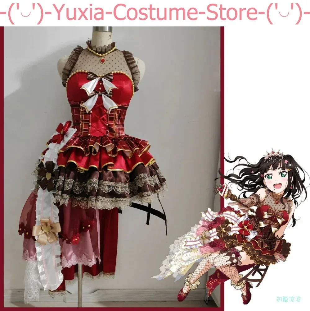 

Lovelive Aqours индивидуальный косплей костюм косплей игры искусственная Униформа Hallowen ролевая одежда