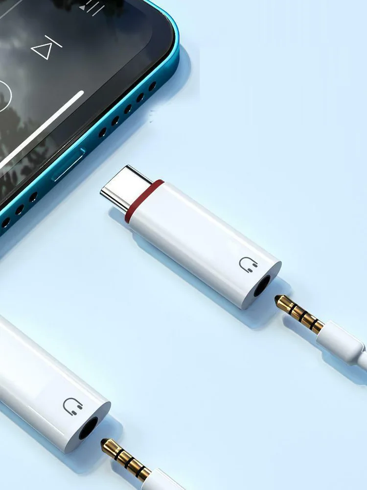Type c To 3.5mm Earphone Adapter 3.5 Jack USB C Audio Converter for iPhone 15 Samsung USB C to 3.5mm Headphone Connector image 5