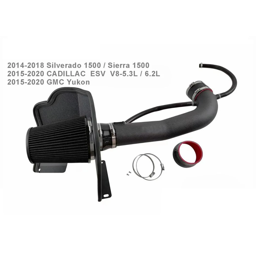 

Performance ForSilverado 1500 Sierra 1500 FORCADILLAC ESV V8-5.3L FORGMC Yukon 6.2L Cold Air Intake Kit