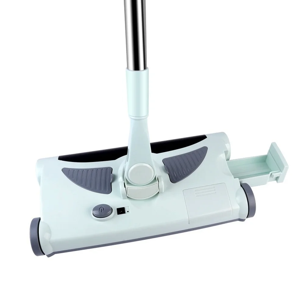 Lightweight Hand Vacuum Cleaner for Hard Floors Tile Solid Wood Cleaning with Removable Dustbin Washable Mop Pads