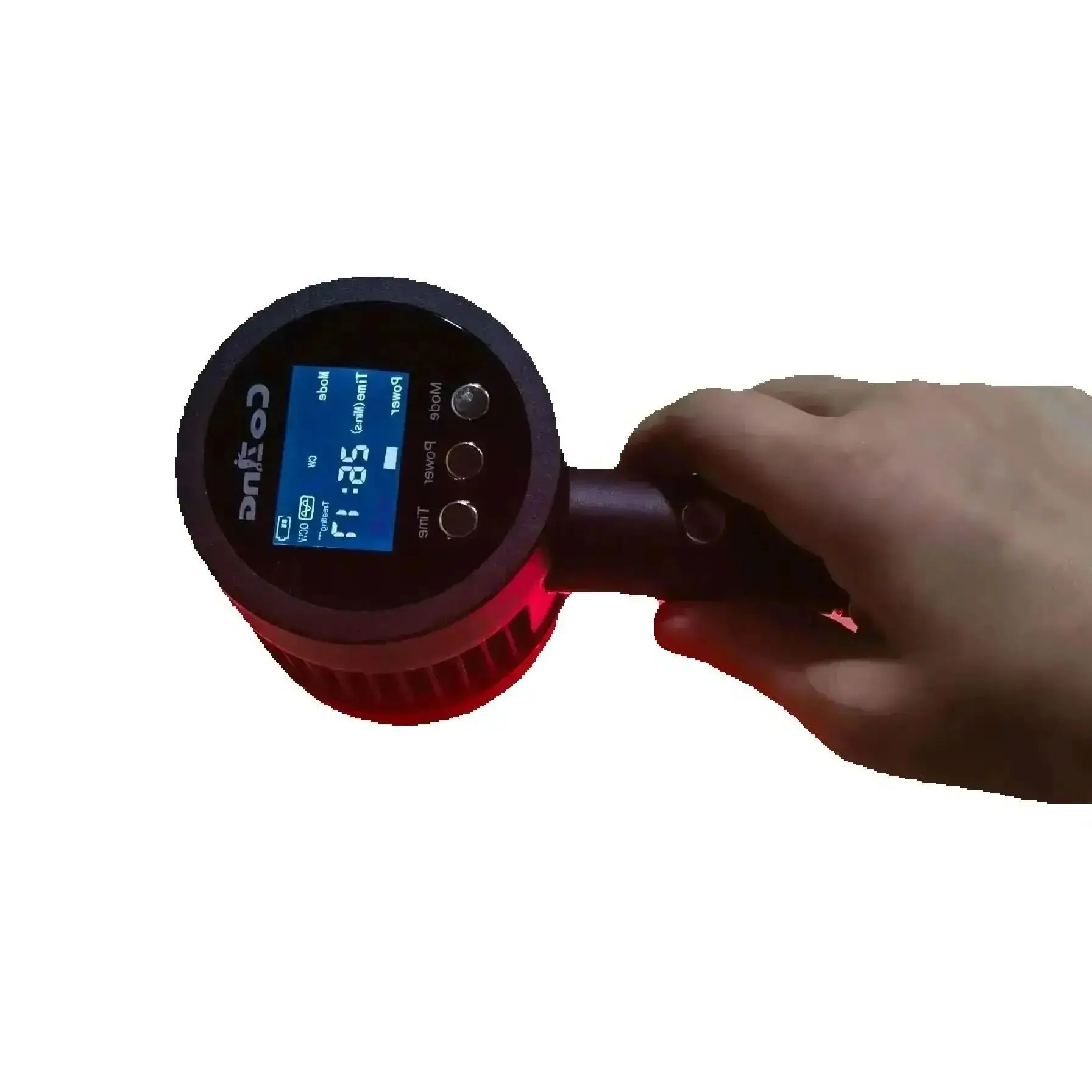 

Cold Laser Massager for Cervical Spondylosis & Lumbar Pain - 650nm Red Light Soothes, 808nm Infrared Repairs