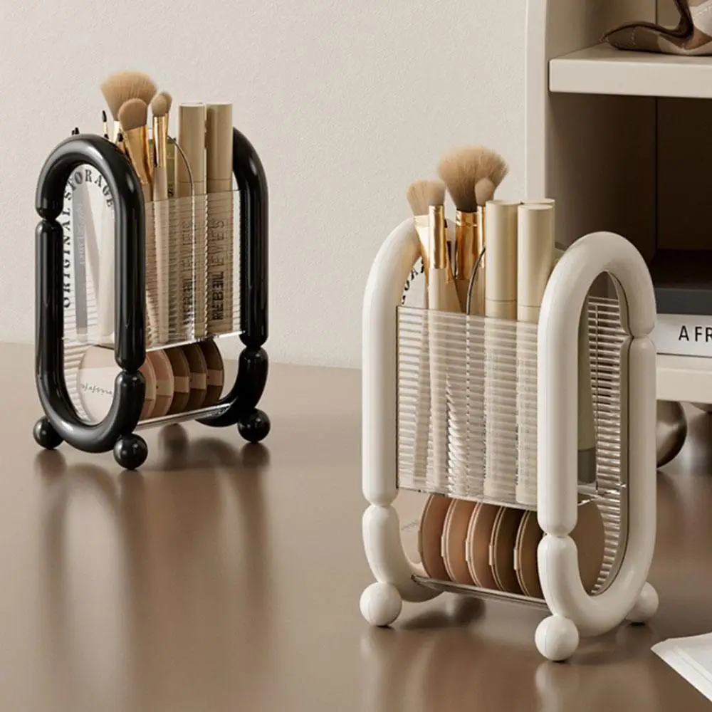 

Multi-functional Cosmetics Storage Bucket Lipstick Eyebrow Pencil Holder With Lid Eye Shadow Storage Box Makeup Brush Holder